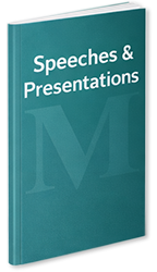 Speeches Public speaking